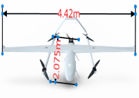 БПЛА самолетного типа MD-G44 фото в интернет-магазине gdrone.ru