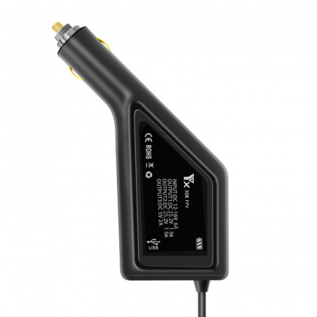 Автомобильное зарядное устройство DJI FPV (YX) фото в интернет-магазине gdrone.ru