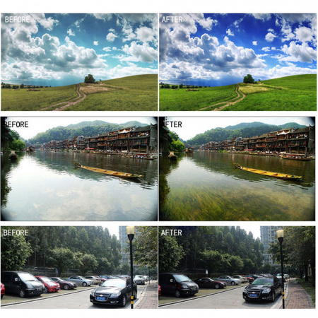 Набор фильтров для dji Мавик pro FPV UV + CPL + ND4 + ND8 + ND16 + nd32 6 шт. Junestar фото в интернет-магазине gdrone.ru