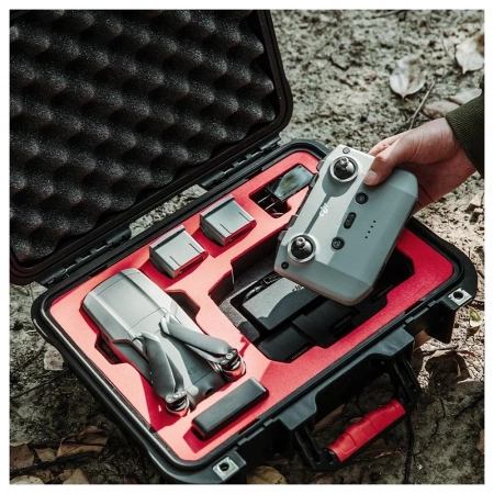 Противоударный влагозащищенный пластиковый кейс для квадрокоптера DJI Mavic Air 2S / Mavic Air 2 фото в интернет-магазине gdrone.ru