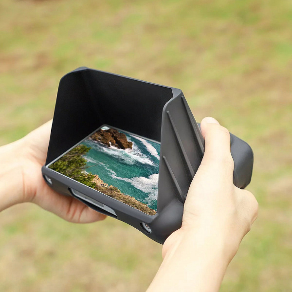 Силиконовый чехол-шторка пульта DJI RC (SunnyLife) черный фото в интернет-магазине gdrone.ru
