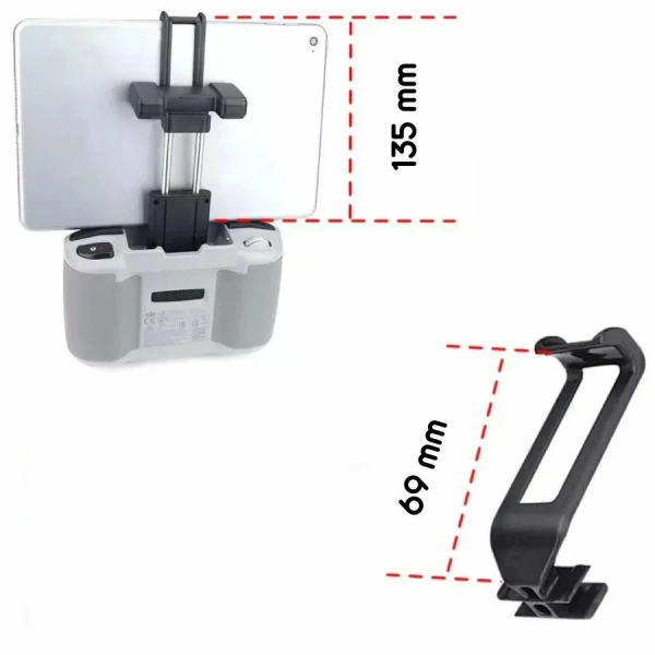 Держатель планшета XS для пульта DJI RC-N1 фото в интернет-магазине gdrone.ru