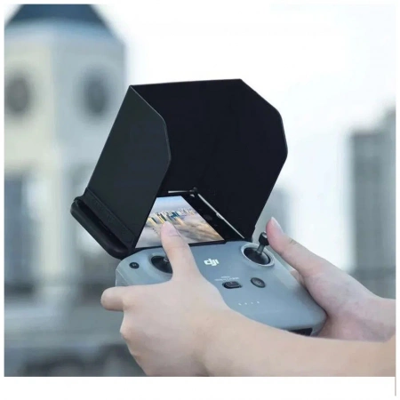 Солнцезащитный козырек смартфона для пульта квадрокоптера DJI Mavic 3 / Air 2 / Air 2S / Mini 2. Размер L. фото в интернет-магазине gdrone.ru