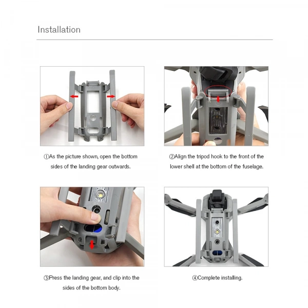 Шасси Folding Landing Gear For Air2/Air 2S фото в интернет-магазине gdrone.ru