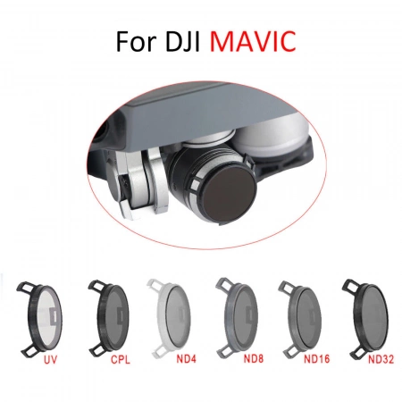 Набор фильтров для dji Мавик pro FPV UV + CPL + ND4 + ND8 + ND16 + nd32 6 шт. Junestar фото в интернет-магазине gdrone.ru