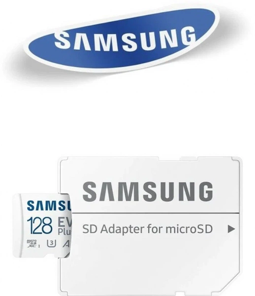 Карта памяти Samsung microSDXC 128 ГБ Class 10, V30, A2, UHS-I U3, R 130 МБ/с, адаптер на SD фото в интернет-магазине gdrone.ru