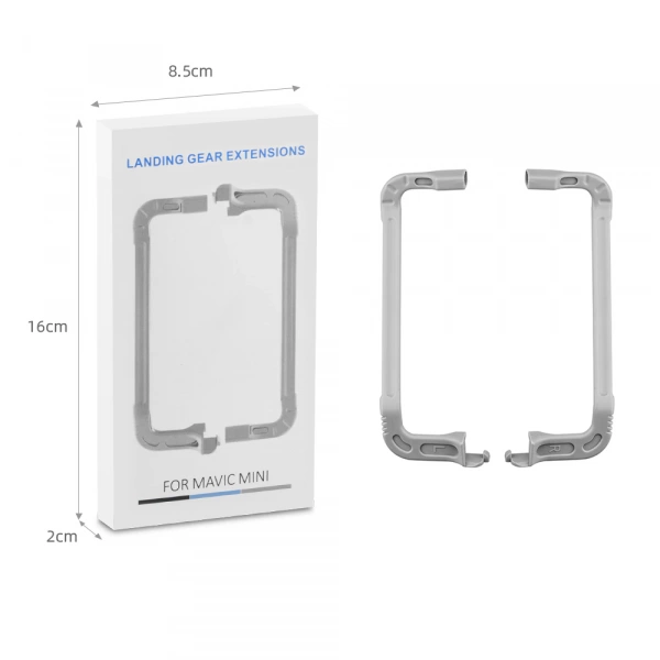 Шасси съемные для квадрокоптера DJI Mini /Mini 2 / SE для увеличения высоты дрона фото в интернет-магазине gdrone.ru