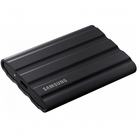 Портативный SSD Samsung T7 Shield 1TB MU-PE1TO (Чёрный) фото в интернет-магазине gdrone.ru