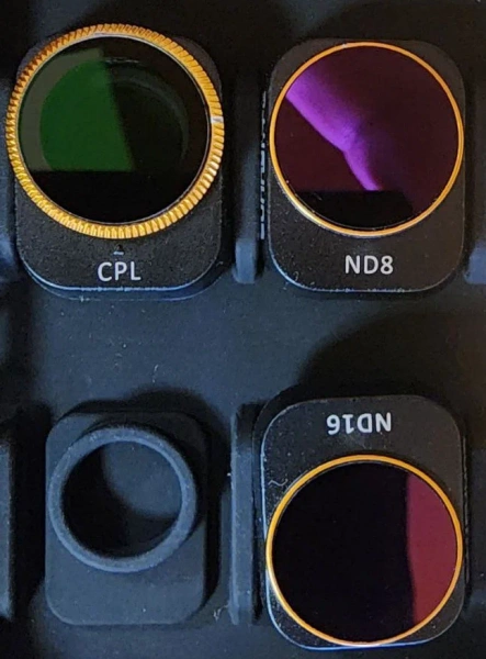 Набор фильтров для квадрокоптера Dji mini 3 pro фильтры mix - ND8, ND16, CPL, SunnyLife фото в интернет-магазине gdrone.ru