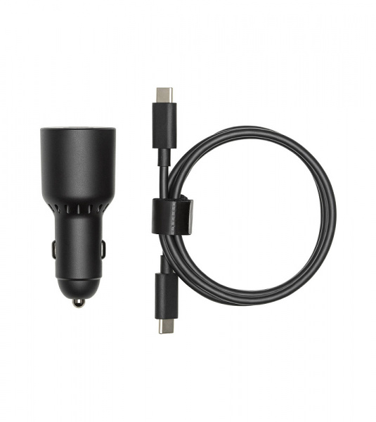 Автомобильное зарядное устройство DJI 65 Вт фото в интернет-магазине gdrone.ru