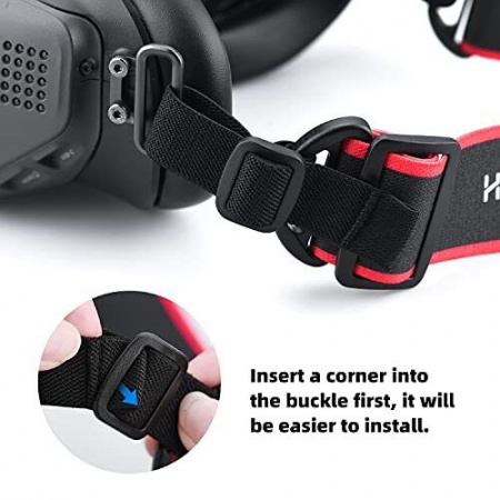 Регулируемый ремешок HeiyRC для очков DJI FPV Goggles V2 фото в интернет-магазине gdrone.ru