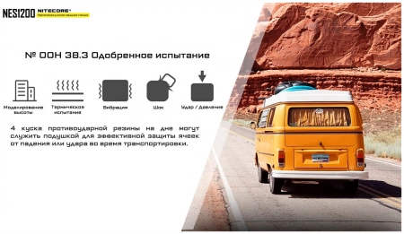 Портативная зарядная станция NITECORE NES1200 фото в интернет-магазине gdrone.ru