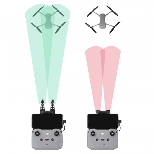 Усилитель сигнала пульта DJI RC-N1 (SunnyLife) 5,8Ггц фото в интернет-магазине gdrone.ru