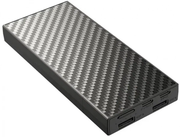 Зарядное устройство NITECORE CARBO NB20000 Power Bank с быстрой зарядкой из углеродного волокна фото в интернет-магазине gdrone.ru