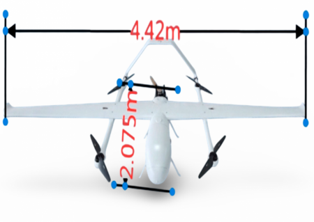 БПЛА самолетного типа MD-G44 фото в интернет-магазине gdrone.ru