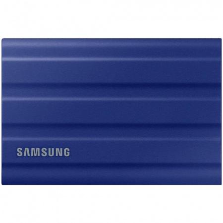 Портативный SSD Samsung T7 Shield 1TB MU-PE1TO (Синий) фото в интернет-магазине gdrone.ru