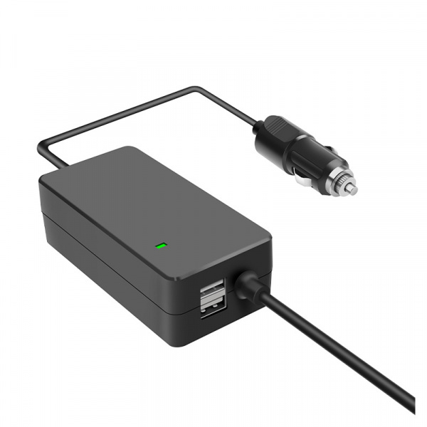 Автомобильное зарядное устройство для 2 аккумуляторов и пульта DJI Mavic Air 2 / Air 2S повышенной мощности (2 USB) (YX) фото в интернет-магазине gdrone.ru
