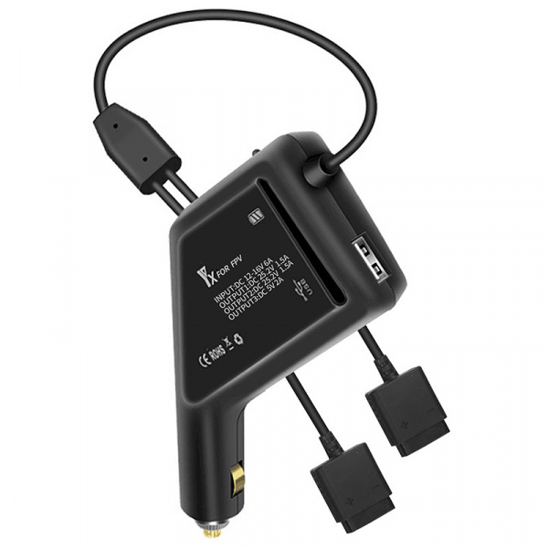Автомобильное зарядное устройство DJI FPV (YX) фото в интернет-магазине gdrone.ru