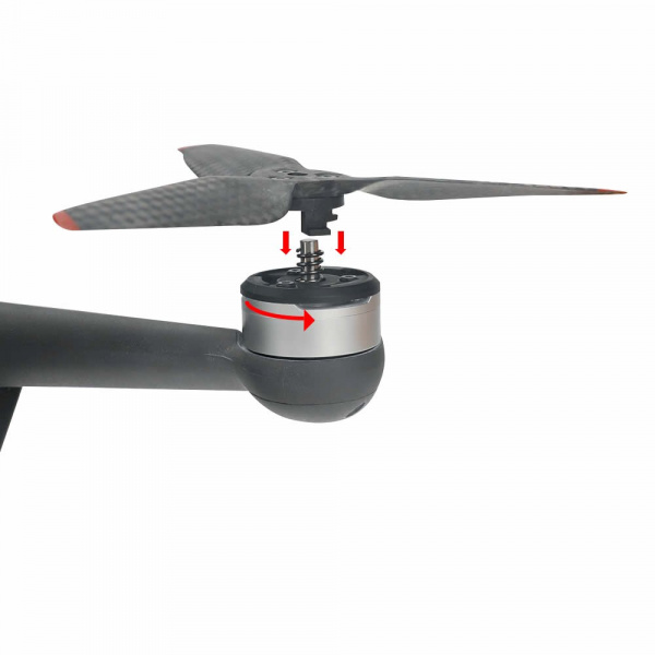 Пропеллеры из углеродного волокна для DJI FPV, прочные и легкие пропеллеры карбон фото в интернет-магазине gdrone.ru