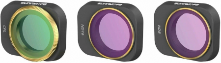 Набор фильтров для квадрокоптера Dji mini 3 pro фильтры mix - ND8, ND16, CPL, SunnyLife фото в интернет-магазине gdrone.ru