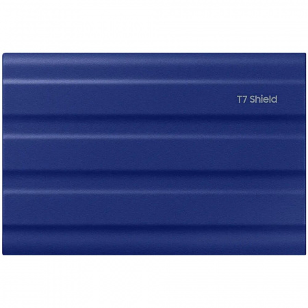 Портативный SSD Samsung T7 Shield 2TB MU-PE2TO (Синий) фото в интернет-магазине gdrone.ru