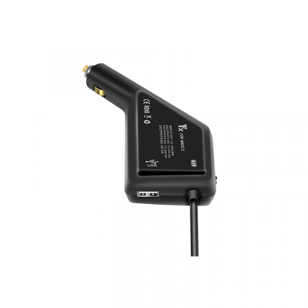 Автомобильное зарядное устройство для 2 аккумуляторов и пульта DJI Mavic 2 (YX) фото в интернет-магазине gdrone.ru