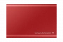 Портативный SSD USB 3.2 T7 2TB MU-PC2T0H (Красный) фото в интернет-магазине gdrone.ru
