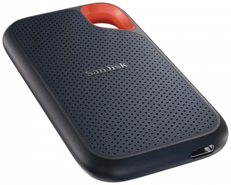 1 ТБ Внешний SSD SanDisk Extreme Portable V2, USB 3.2 Gen 2 Type-C, черный фото в интернет-магазине gdrone.ru