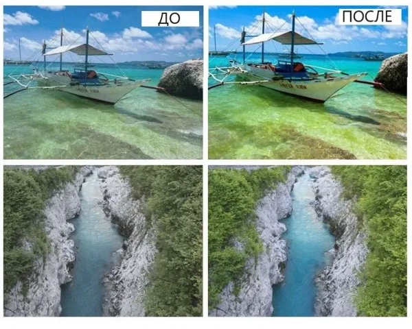 Набор из 4 нейтральных фильтров ND для квадрокоптера DJI Mini / Mini 2 / SE фото в интернет-магазине gdrone.ru