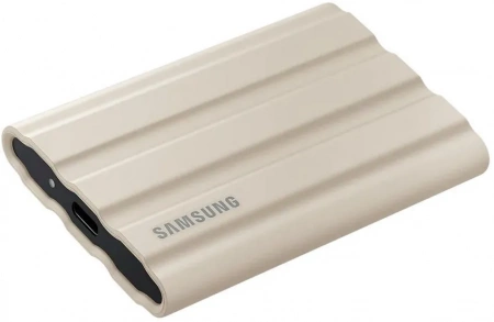 Портативный SSD Samsung T7 Shield 2TB MU-PE2TO (Серый) фото в интернет-магазине gdrone.ru