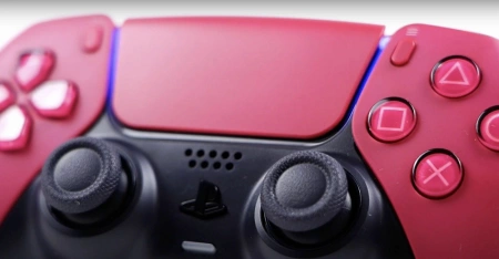 Геймпад Dualsense for Sony PS5 - Cosmic Red фото в интернет-магазине gdrone.ru