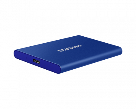 Портативный SSD USB 3.2 T7 1ТБ MU-PC1T0H (Синий) фото в интернет-магазине gdrone.ru