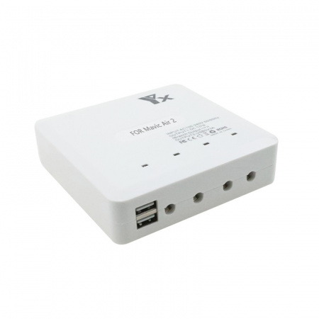 Зарядное устройство для 4 аккумуляторов DJI Mavic Air 2 / Air 2S, пульта и мобильного устройства (YX) фото в интернет-магазине gdrone.ru