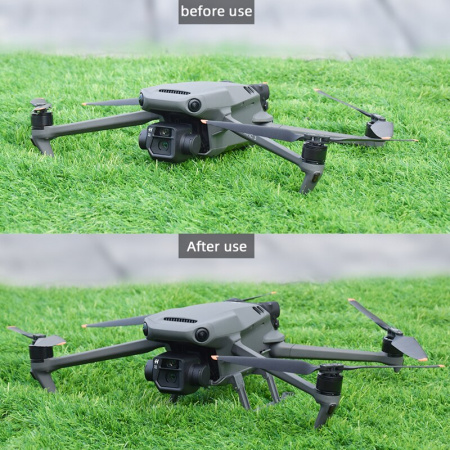 Складное посадочное шасси BRDRC для Dji Mavic 3 быстросъемный кронштейн, защита камеры фото в интернет-магазине gdrone.ru