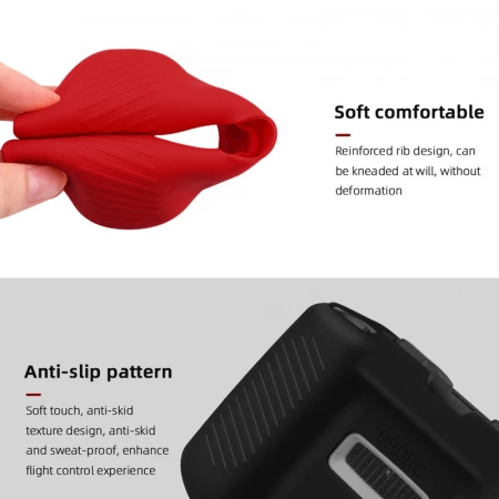 Силиконовый чехол для пульта DJI RC-N1 серый фото в интернет-магазине gdrone.ru