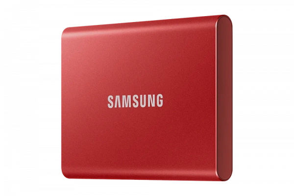 Портативный SSD USB 3.2 T7 2TB MU-PC2T0H (Красный) фото в интернет-магазине gdrone.ru