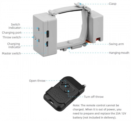 Система сброса для DJI MINI 1/2 фото в интернет-магазине gdrone.ru