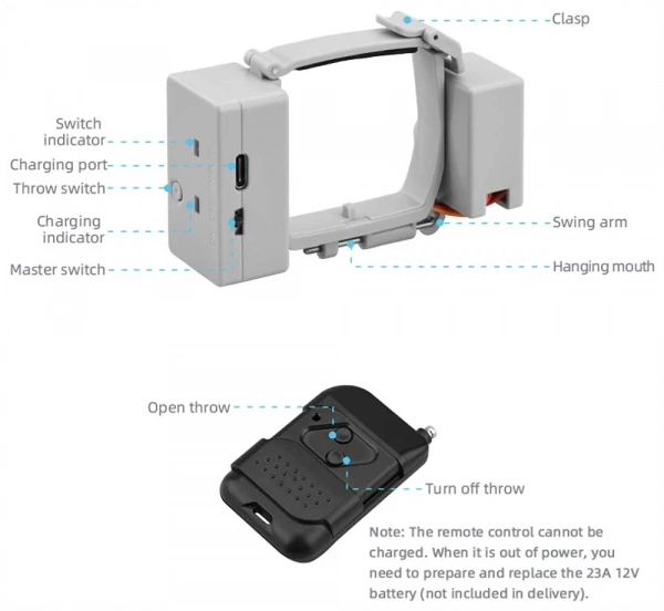 Система сброса для DJI MINI 1/2 фото в интернет-магазине gdrone.ru