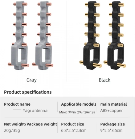 Усилители сигнала 5,8Ггц для пульта DJI RC-N1 BRDRC фото в интернет-магазине gdrone.ru