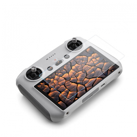 Защитное стекло для пульта DJI RC / DJI Mini 3 Pro / Protective Film 9H Tempered Glass Screen Film Protector фото в интернет-магазине gdrone.ru