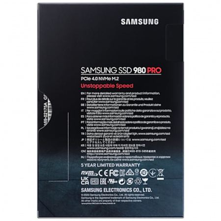 SSD накопитель Samsung 980 PRO 1TB MZ-V8P1T0BW фото в интернет-магазине gdrone.ru