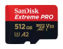 Карта памяти 512Gb SanDisk Extreme Pro microSDXC Class 10 UHS-I U3 V30 A2 фото в интернет-магазине gdrone.ru