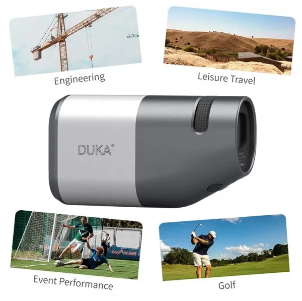 Телескопический лазерный дальномер Xiaomi DUKA TR1 - 1200 м - 6X + аккумулятор 420 мАч фото в интернет-магазине gdrone.ru
