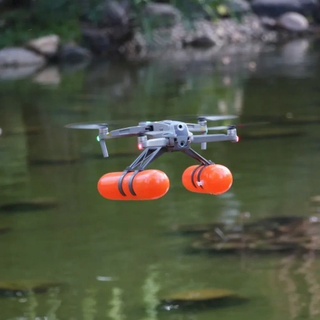 Посадочные шасси с поплавком Амфибия для DJI Air2 / Air 2S фото в интернет-магазине gdrone.ru