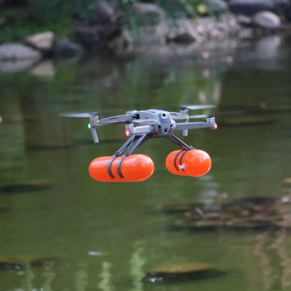 Посадочные шасси с поплавком Амфибия для DJI Air2 / Air 2S фото в интернет-магазине gdrone.ru