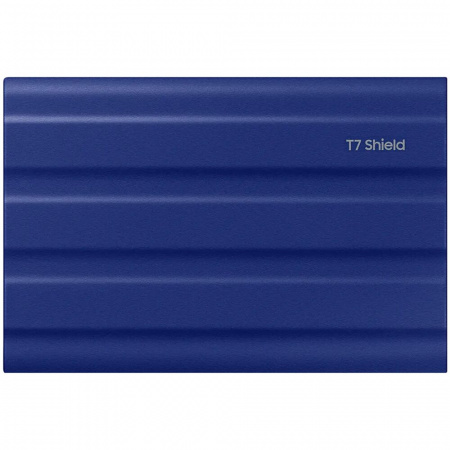 Портативный SSD Samsung T7 Shield 1TB MU-PE1TO (Синий) фото в интернет-магазине gdrone.ru