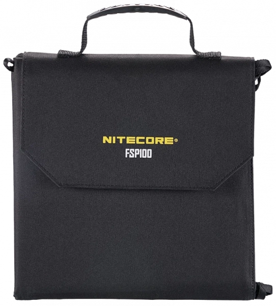 Складная солнечная панель Nitecore FSP100 мощностью 100W фото в интернет-магазине gdrone.ru